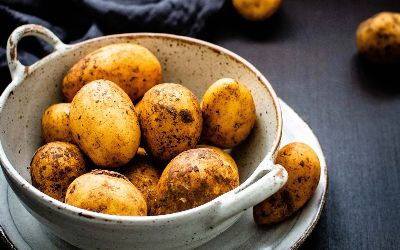 Baked potatoes