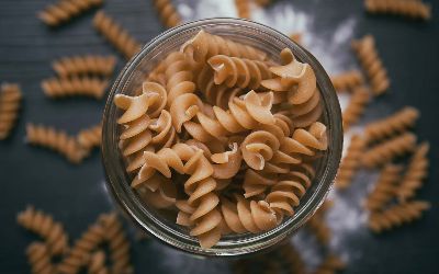 Brown pasta