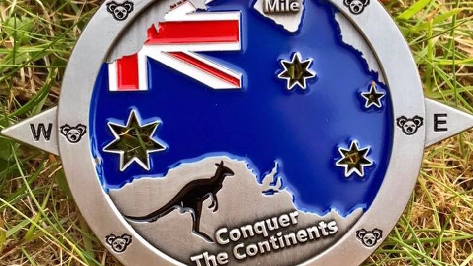 'Conquer the Continents: Australia' Medal