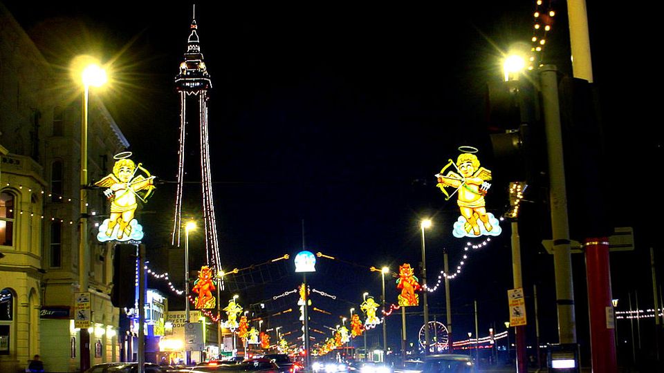 Blackpool Illuminations at Run the Lights 10K and 5K