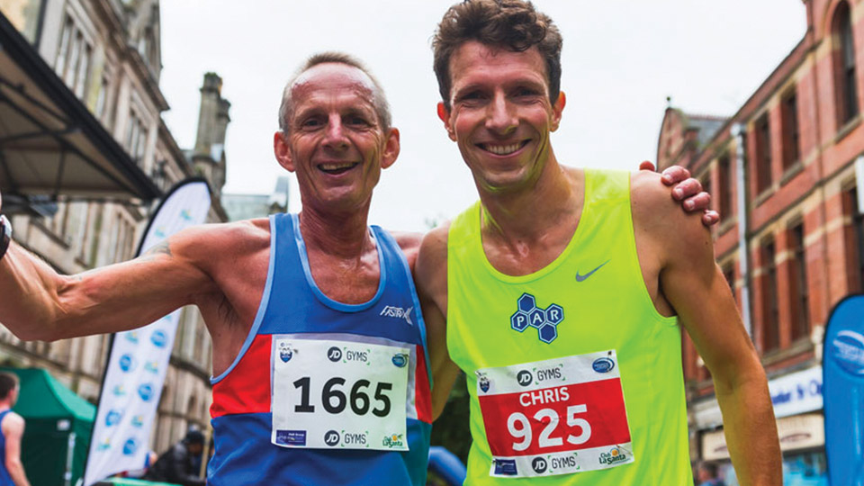 Happy runners at Preston 10K