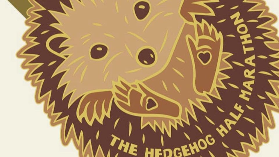 Hedgehog Half Marathon Medal