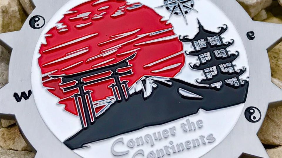 Conquer the Continents: Asia Medal