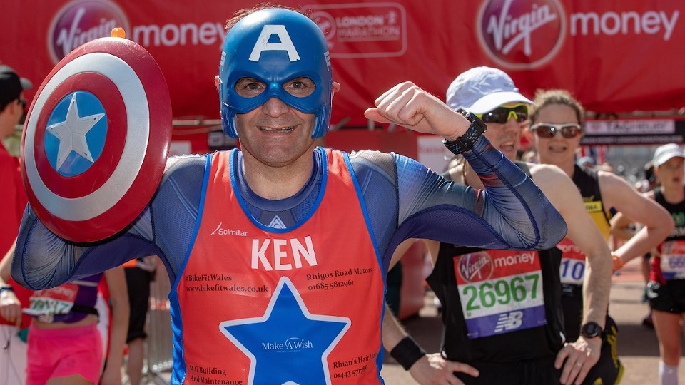 London Marathon charity runner