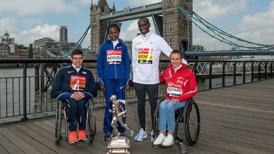 London Marathon champions 2019