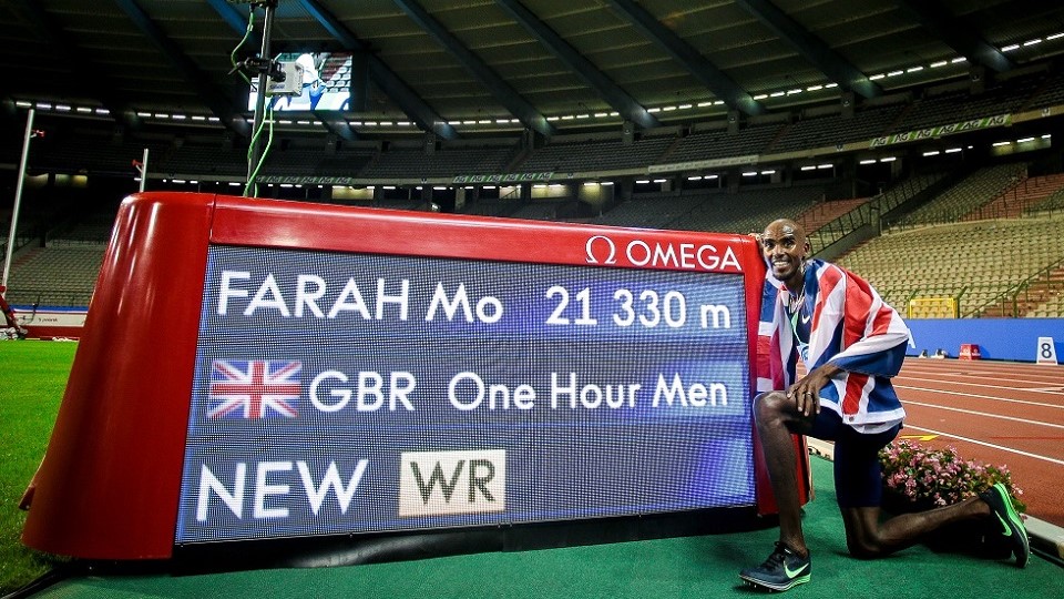 Mo Farah world record