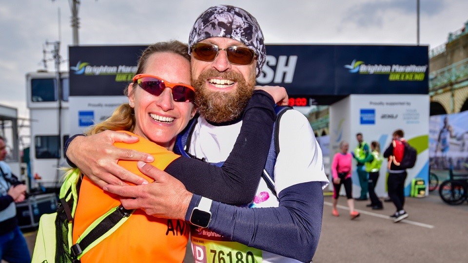 Brighton Marathon 2019 finish