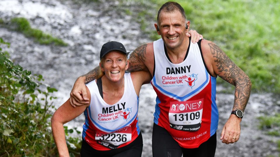 Smiling through the mud at Nearly London With A Grim Twist