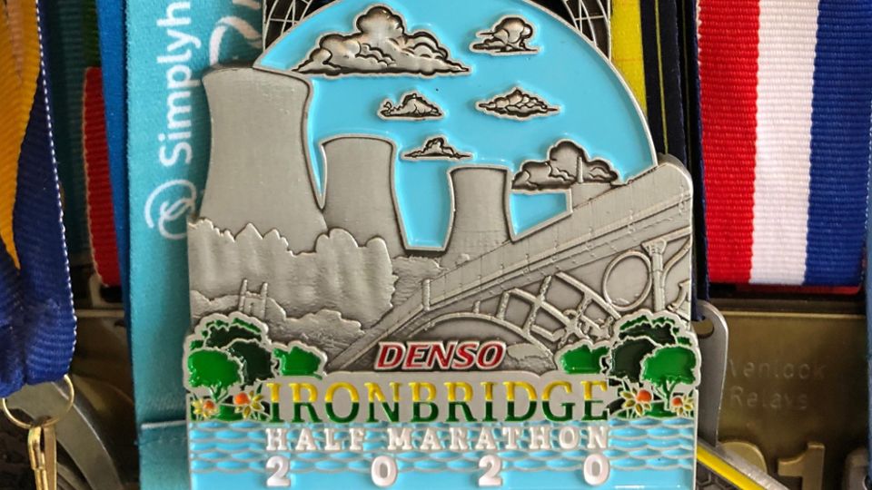 Ironbridge Virtual Half Marathon Medal