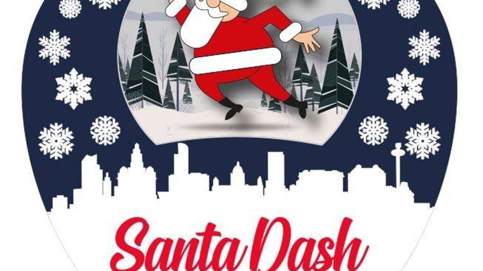 Virtual Liverpool Santa Dash Medal