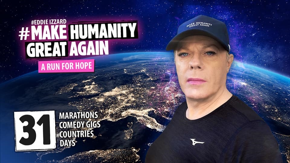 Eddie Izzard Run for Hope 2021