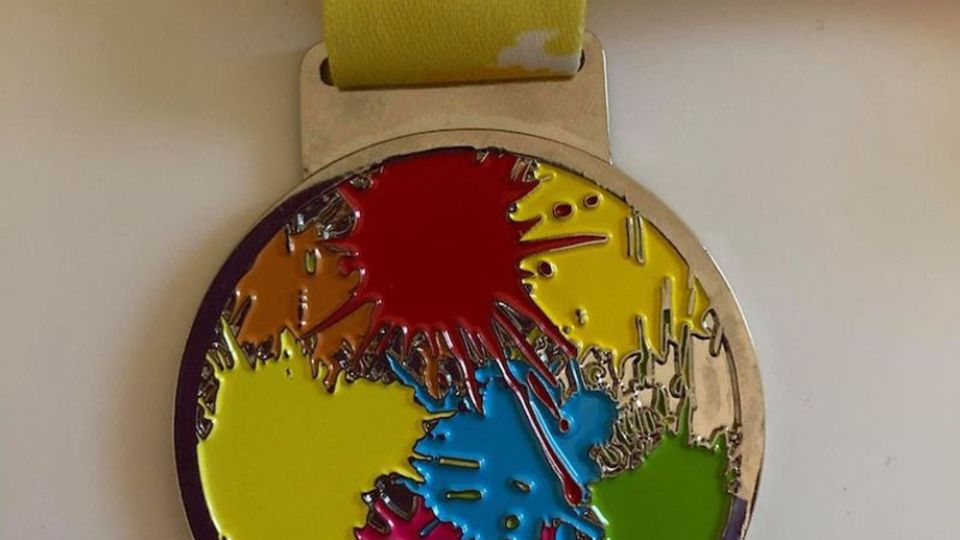 Run 28 Miles in 28 Days of February Medal