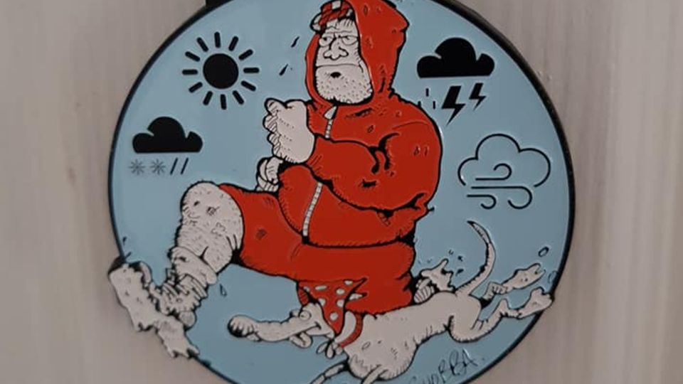 Grim Whatever The Weather Medal