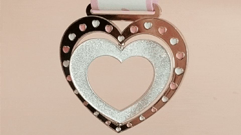 Virtual Love Run 5K Medal