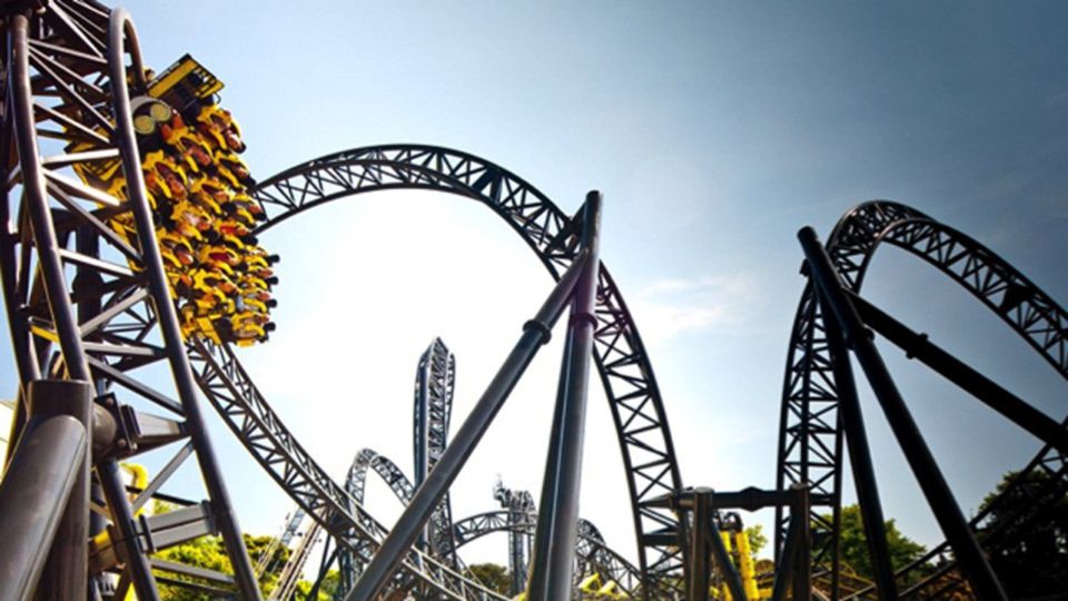 Rollercoaster at Alton Towers Resort