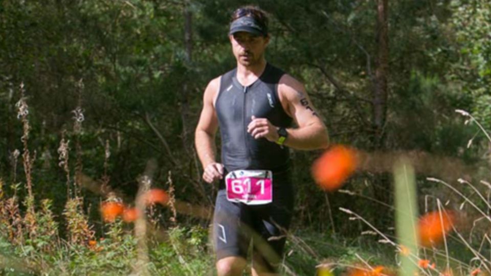 Runner taking part in a race organised by Always Aim High Events