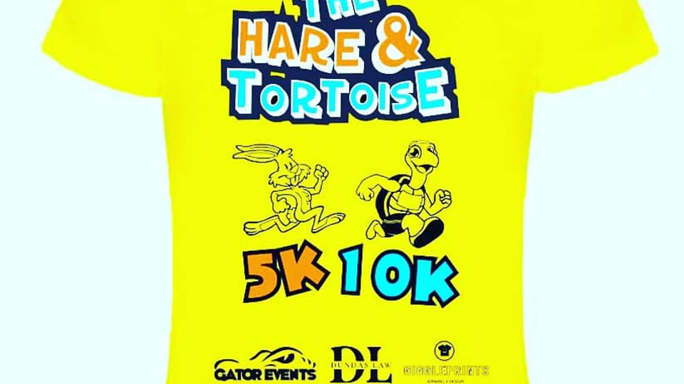 Hare & Tortoise 5K & 10K Technical T-shirt