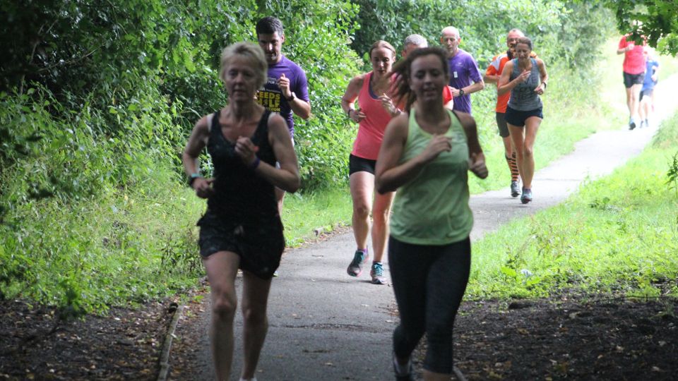 Cuerden Valley parkrun in Lancashire