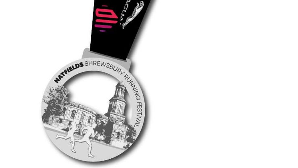 Hatfields Shrewsbury 5K Medal