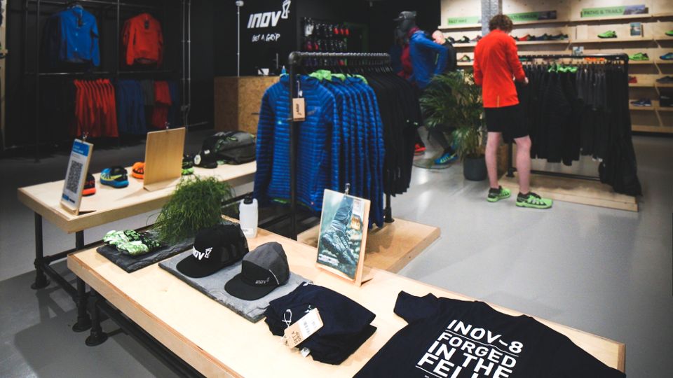 Opening of new inov-8 brand store in Staveley, Lake District