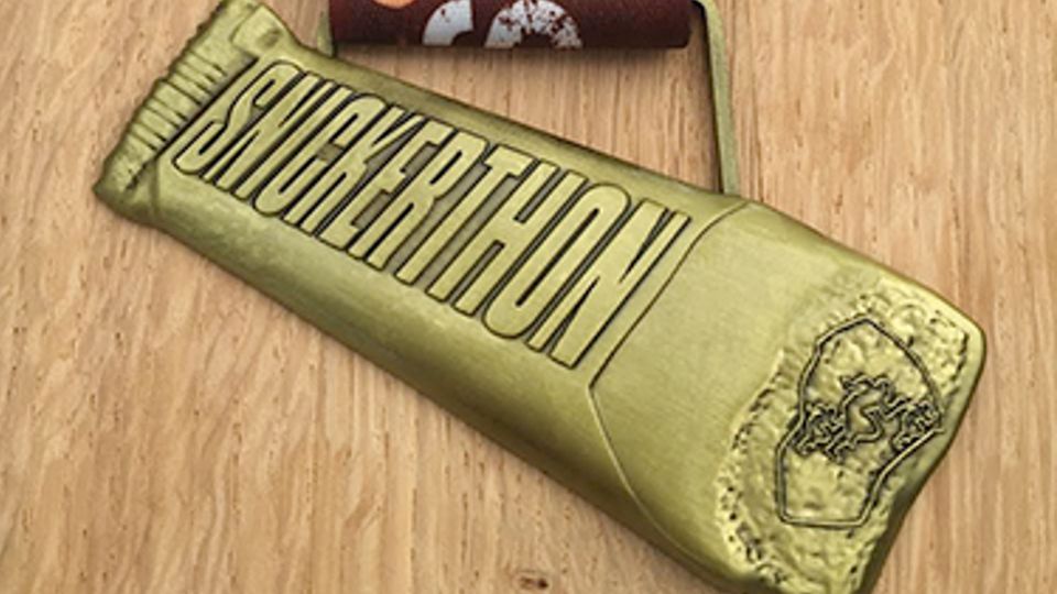 2021 Snickerthon Race Medal