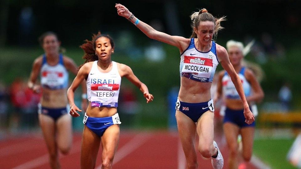 Eilish McColgan: European Cup 10,000m champion