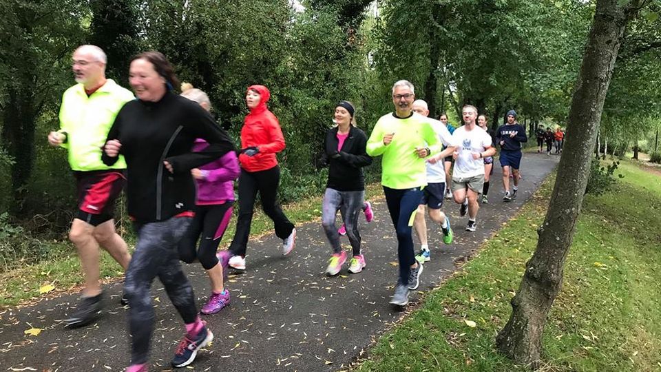 Arrow Valley parkrun in action