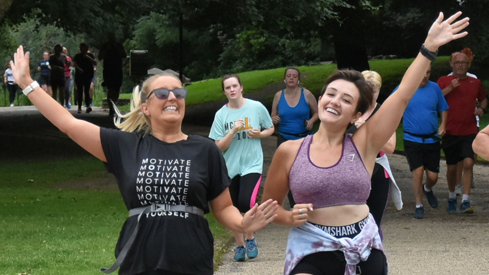 Happy Heaton parkrunners