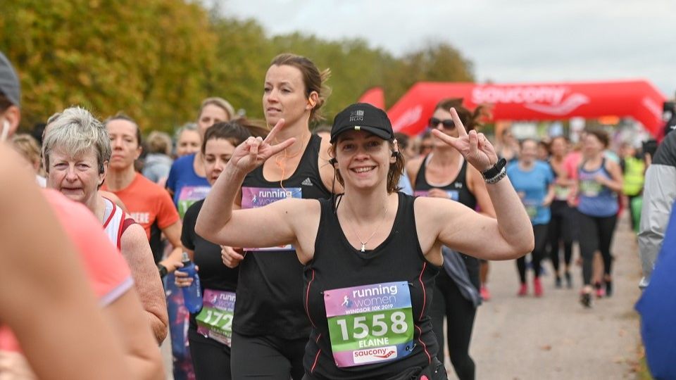 Elaine at Windsor Women's 10K 2019