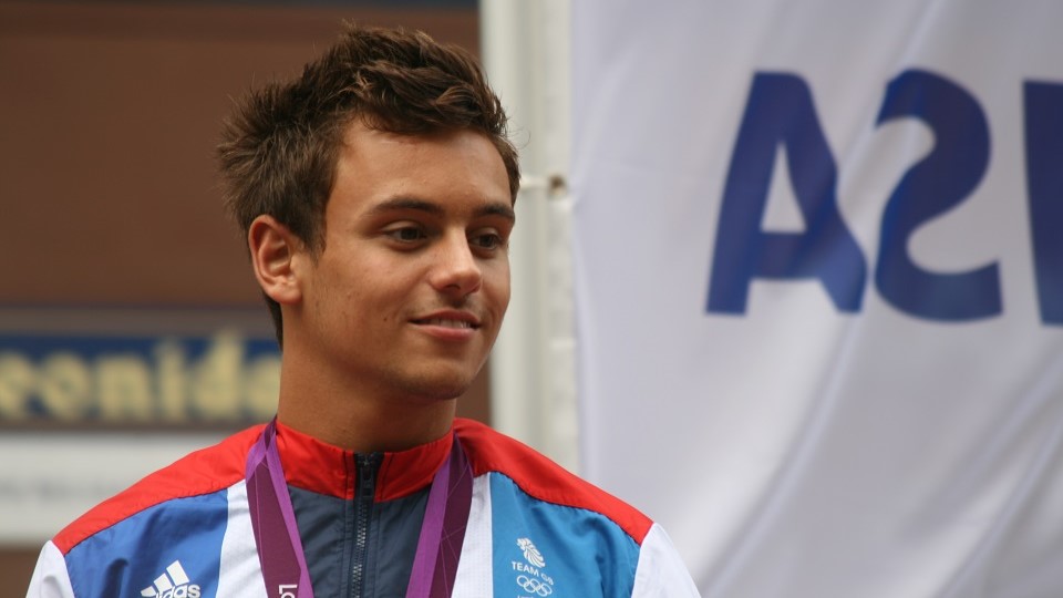 Tom Daley at London 2012 Olympics