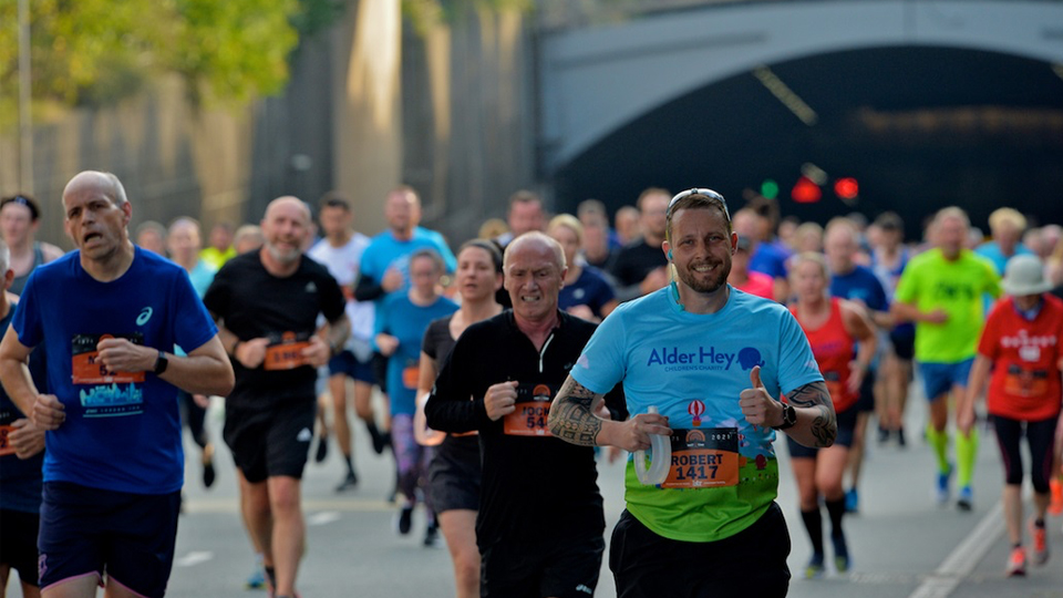 Mersey Tunnel 10K Runners