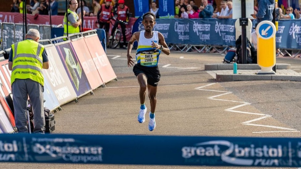 Omar Ahmed at Great Bristol Run '21