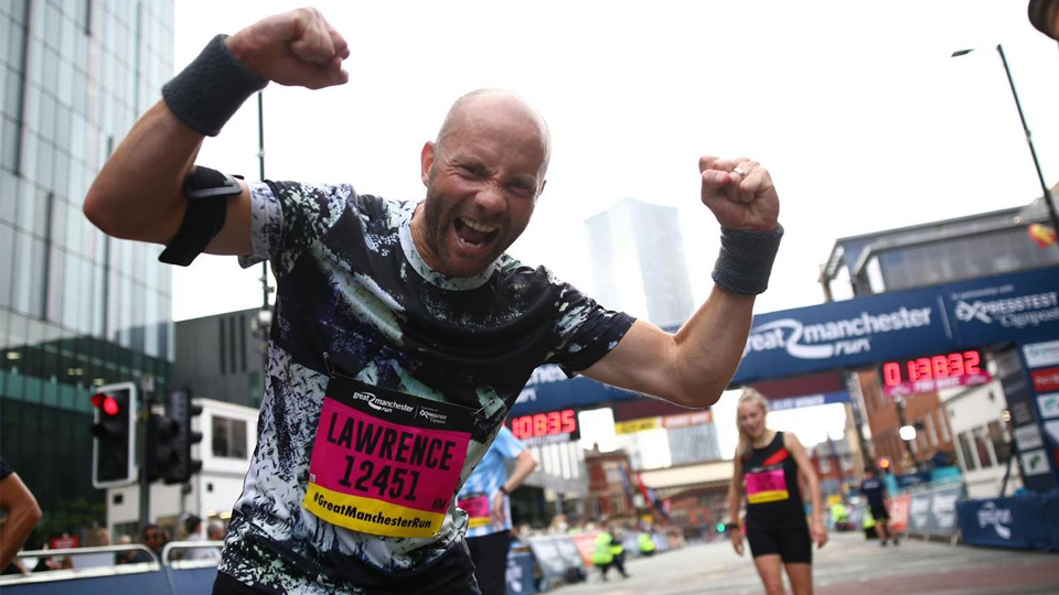 Great Manchester Run participant