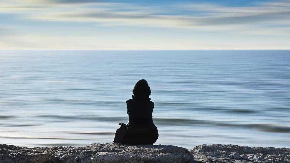 Meditating On The Coast