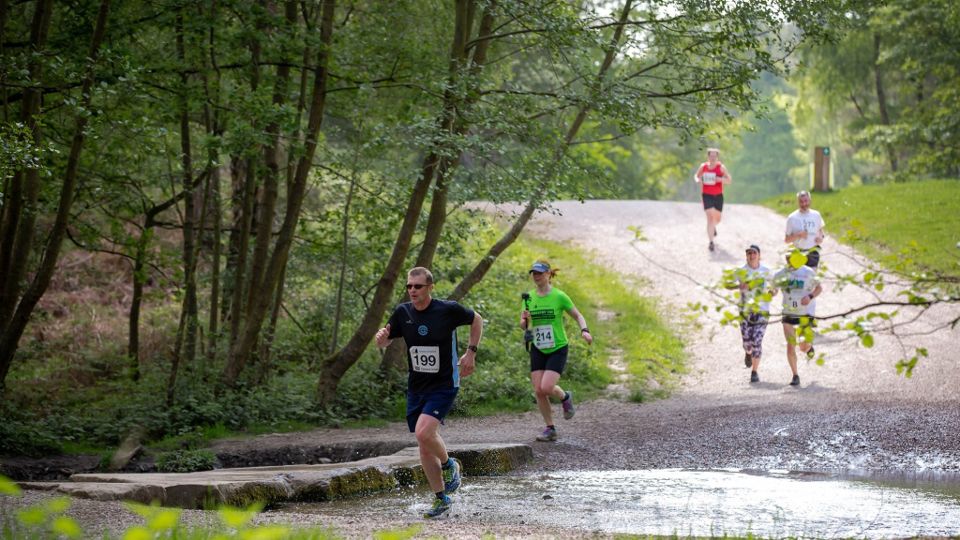 Making a splash at the Cannock Chase Half Marathon & 10K