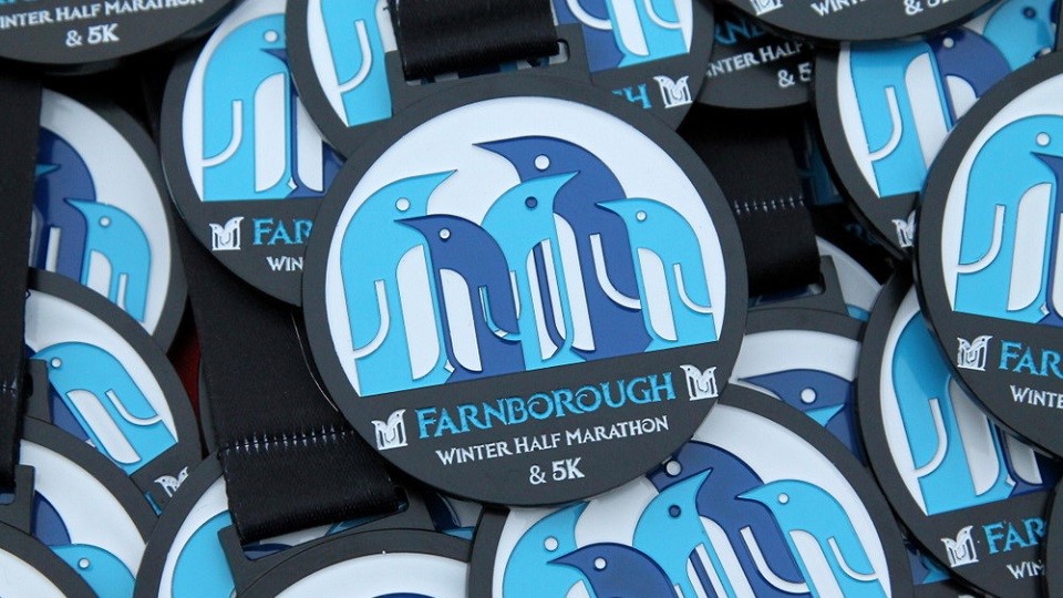 Farnborough Winter Half medals