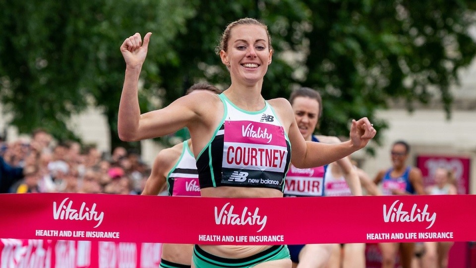 Melissa Courtney wins 2019 Westminster Mile