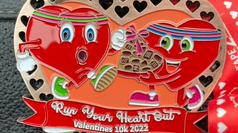 Putting the heart into running at the Valentine's 10K