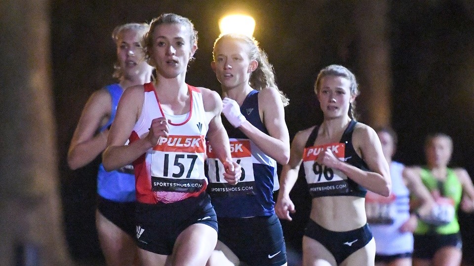 Beth Kidger leads the pack