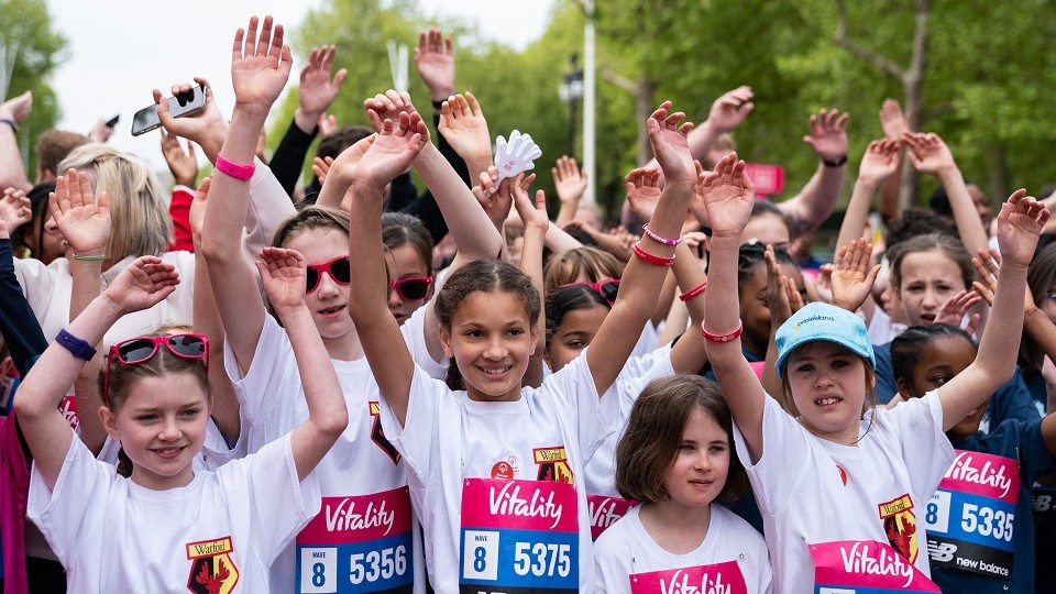 Westminster Mile 2022 school wave