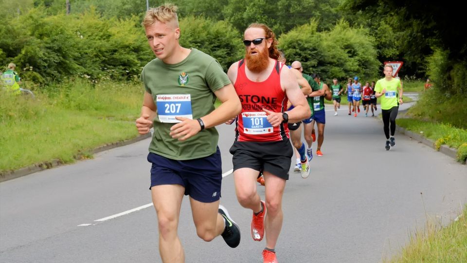 The big hill at the Cheadle 4