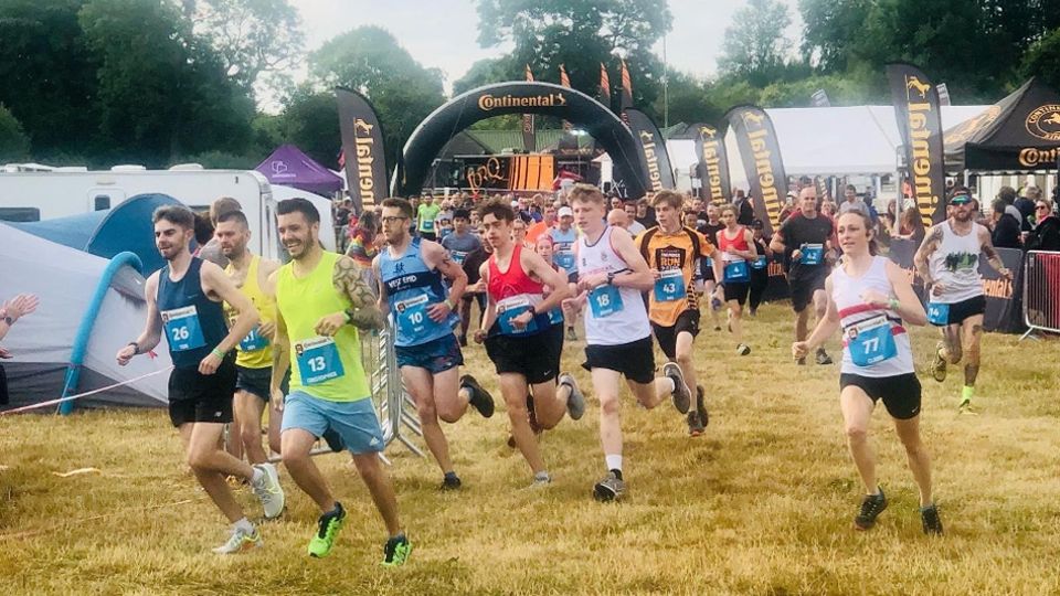 The start of the 2022 Conti Thunder Run