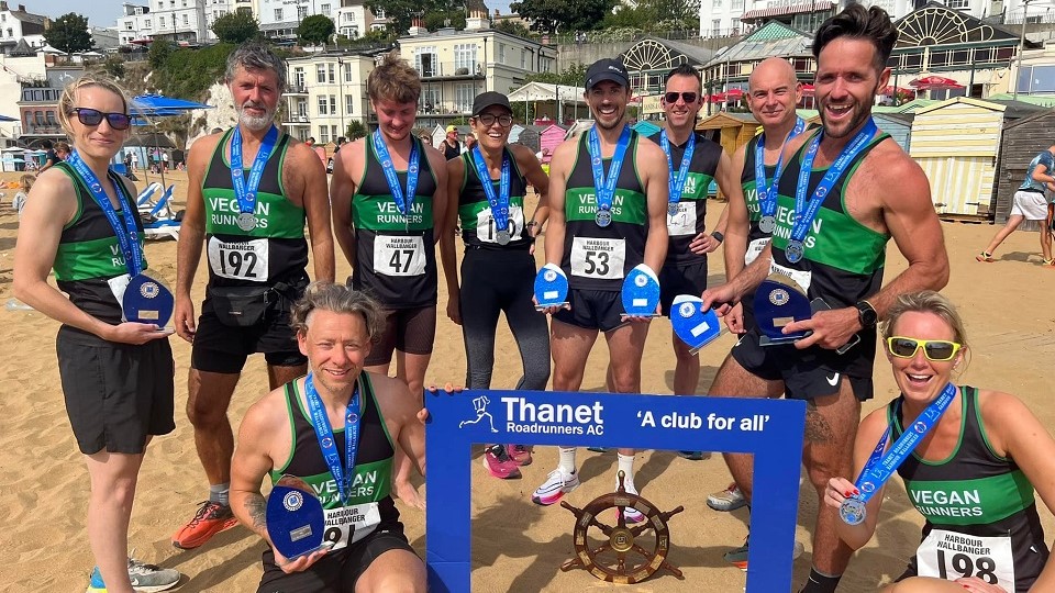 Vegan Runners at Harbour Wallbanger 2022