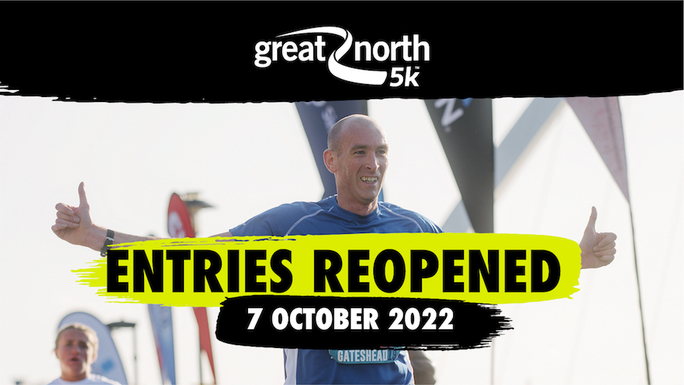 Great North 5K Entries Reopened