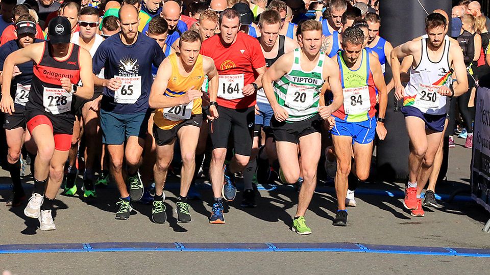 A flying start at the Bridgnorth 10K