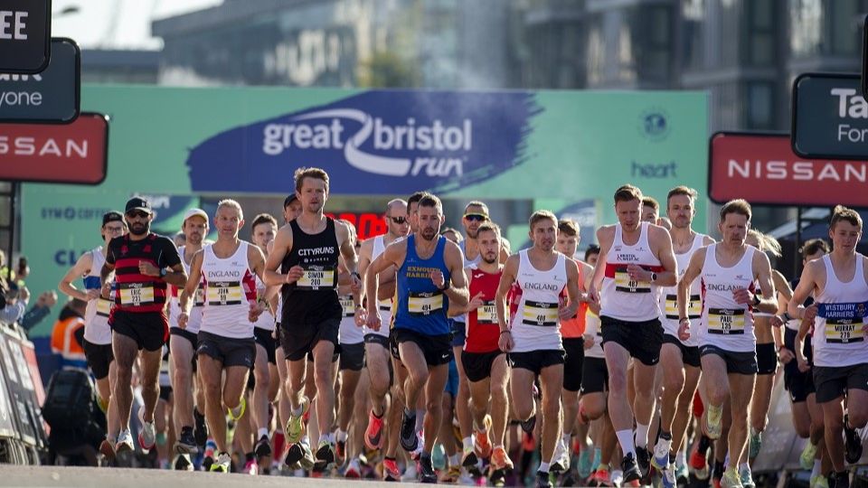 Great Bristol Run 10K start 2022