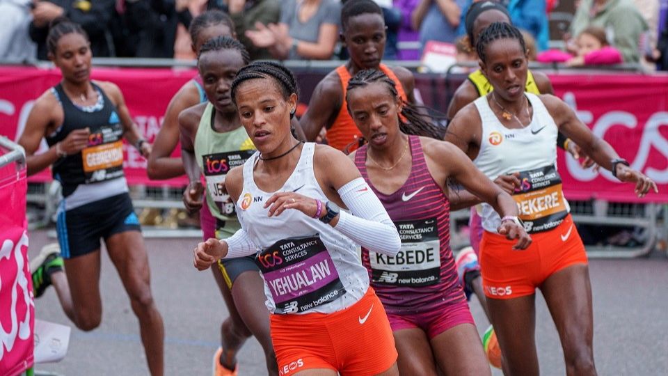 TCS London Marathon 2022 elite women