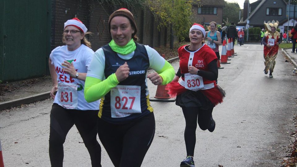 Fast running at Sneyd RC's festive 5 and 10 mile event