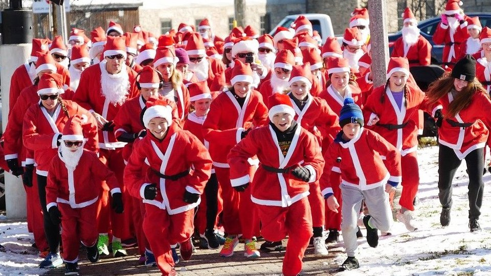 Edinburgh Santa Dash