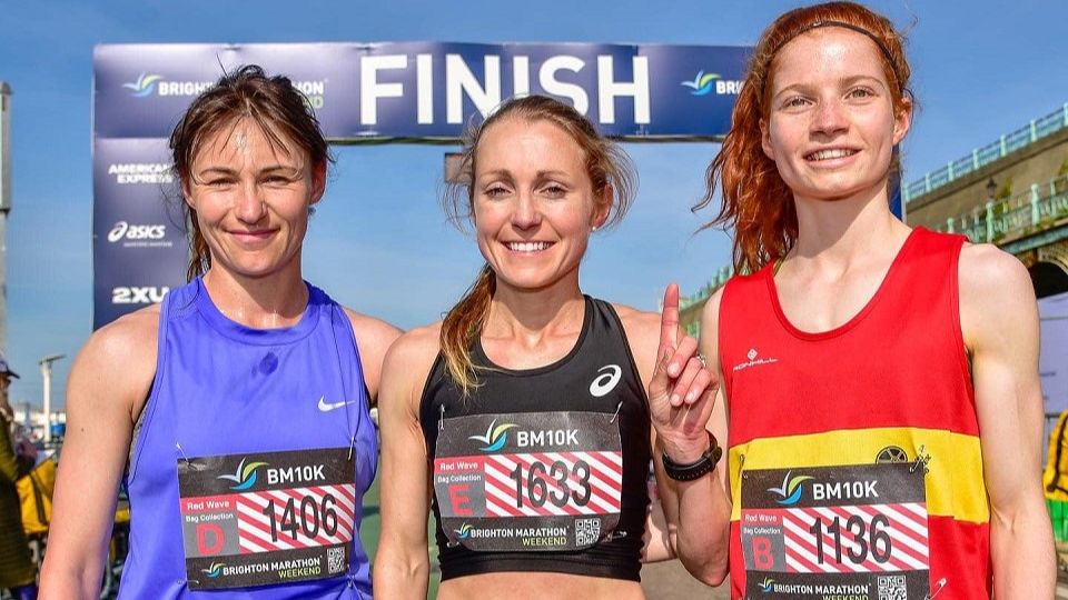 Top three women BM10K 2022